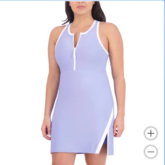 SAGE Ladies' Active Dress with Shorts - Picture 2 of 4